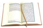 Le Noble Coran Bilingue Français Arabe - Couverture cartonnée en cuir couleur orange-saumon – Image 2